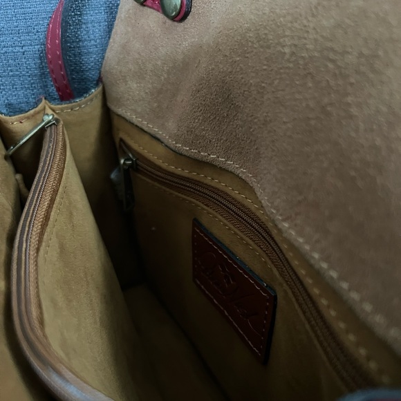 NWT PATRICIA NASH LANZA CROSSBODY BAG TOOLED LEATHER - Picture 9 of 12